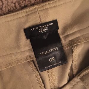 Ann Taylor Beige Pant
